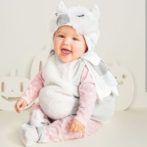 Gray owl costume for babies